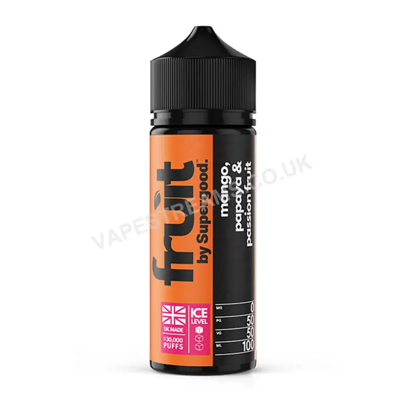 Supergood Fruit Mango Papaya &amp; Passion Fruit E-Liquid Shortfill