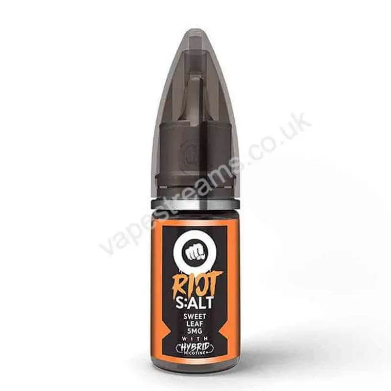 Sweet Leaf Hybrid Nicotine Salt E-Liquid by Riot S:alt