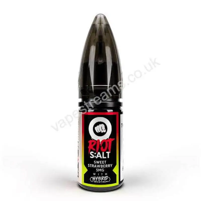 Sweet Strawberry Hybrid Nicotine Salt E-Liquid by Riot S:alt
