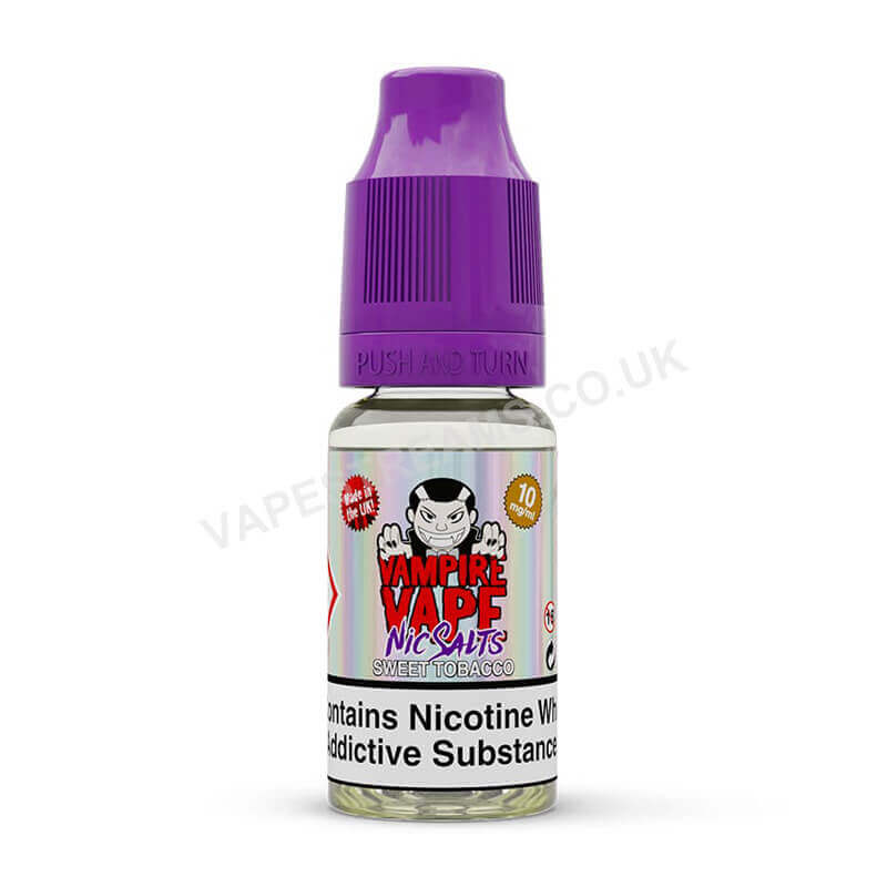 Sweet Tobacco Nic Salt E-Liquid by Vampire Vape