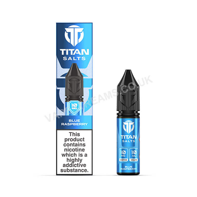 Titan Blue Raspberry Nic Salt E-Liquid