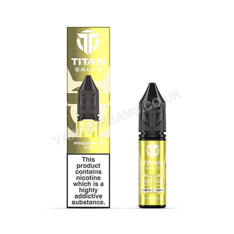 Titan Pineapple Ice Nic Salt E-Liquid