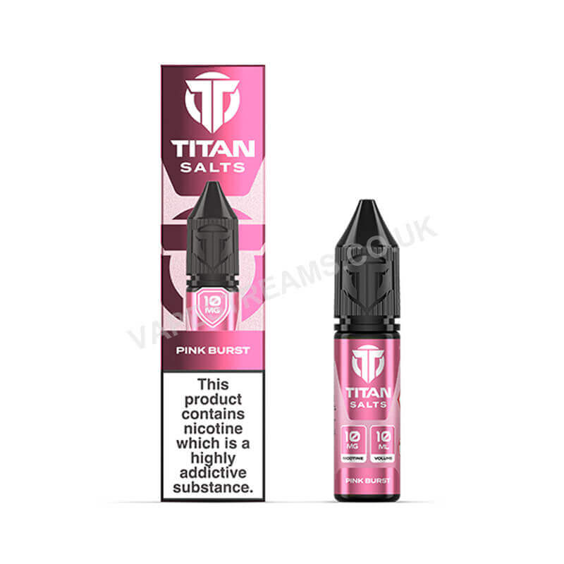 Titan Pink Burst Nic Salt E-Liquid