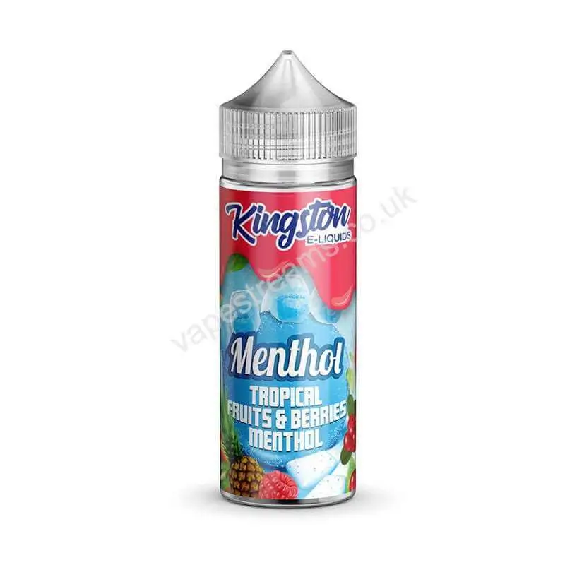 Tropical Fruits &amp; Berries Menthol E-Liquid Shortfill by Kingston