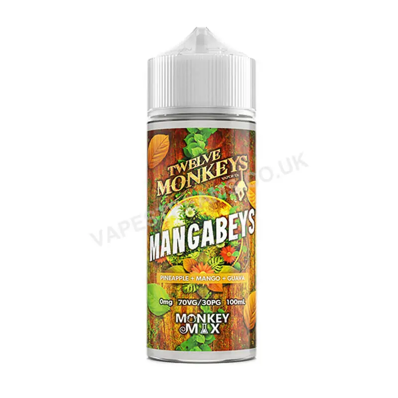 Twelve Monkeys Mangabeys 100ml E-Liquid Shortfill