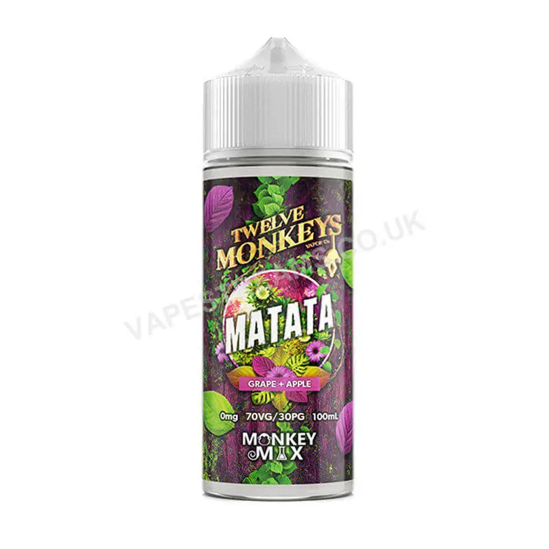 Twelve Monkeys Matata 100ml E-Liquid Shortfill