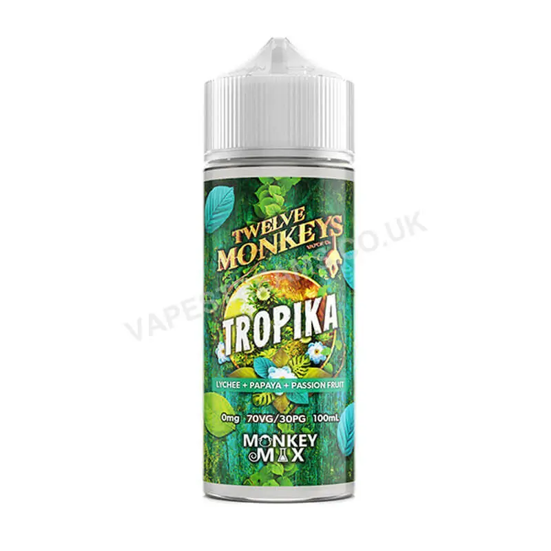 Twelve Monkeys Tropika 100ml E-Liquid Shortfill