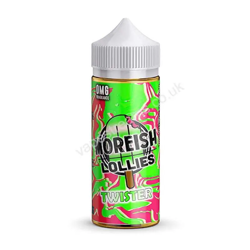 Twister E-Liquid Shortfills by Moreish Lollies