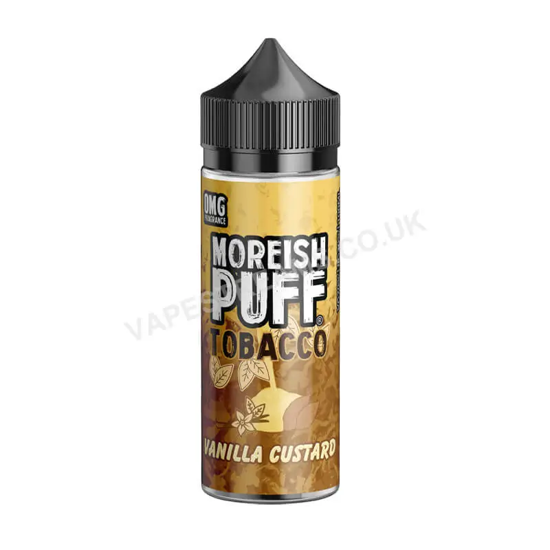 Vanilla Custard by Moreish Puff Tobacco Short Fill