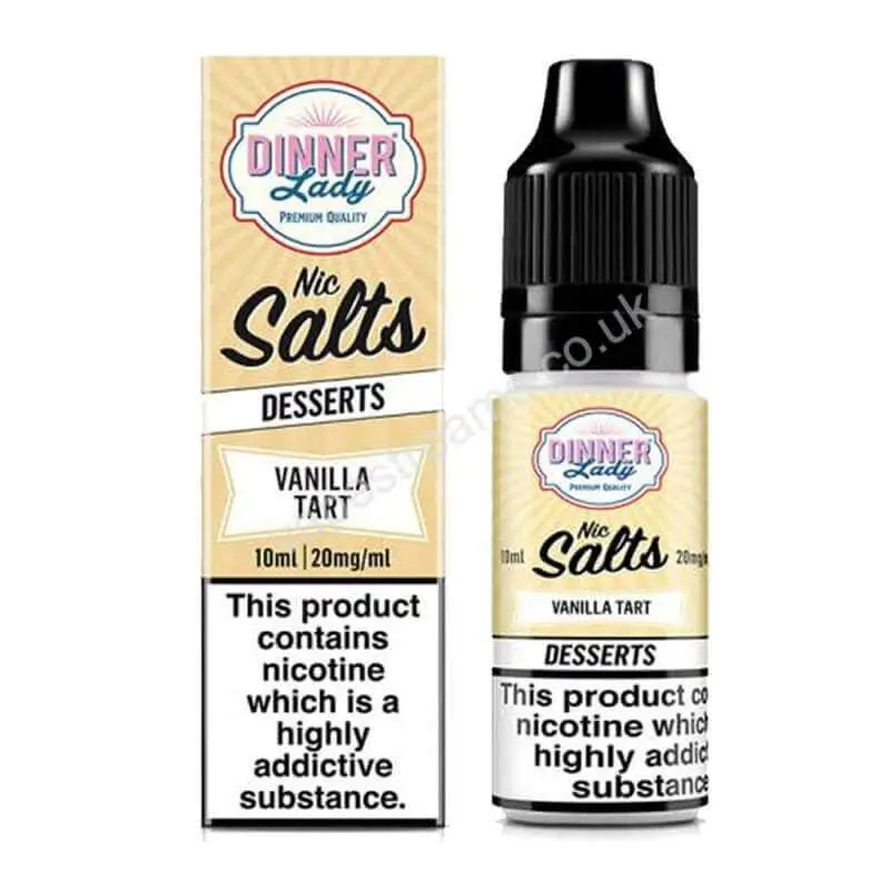 Dinner Lady Vanilla Tart Nic Salt E-Liquid
