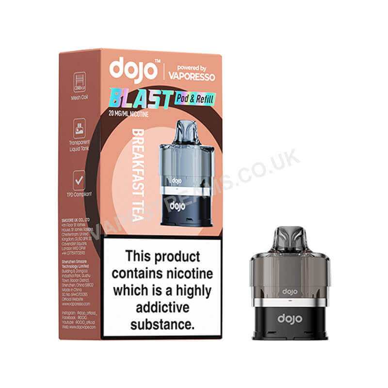Vaporesso Dojo Blast 6000 Breakfast Tea Prefilled Pods
