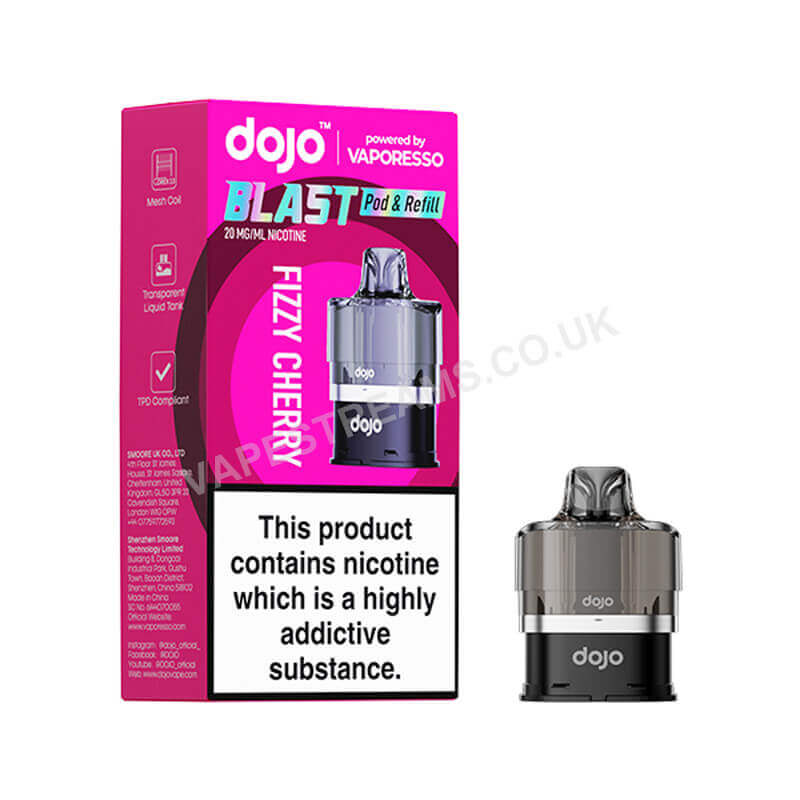 Vaporesso Dojo Blast 6000 Fizzy Cherry Prefilled Pods