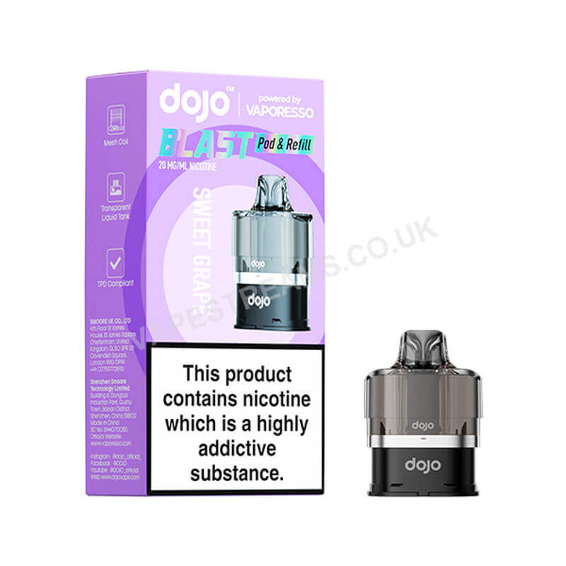 Vaporesso Dojo Blast 6000 Sweet Grape Prefilled Pods