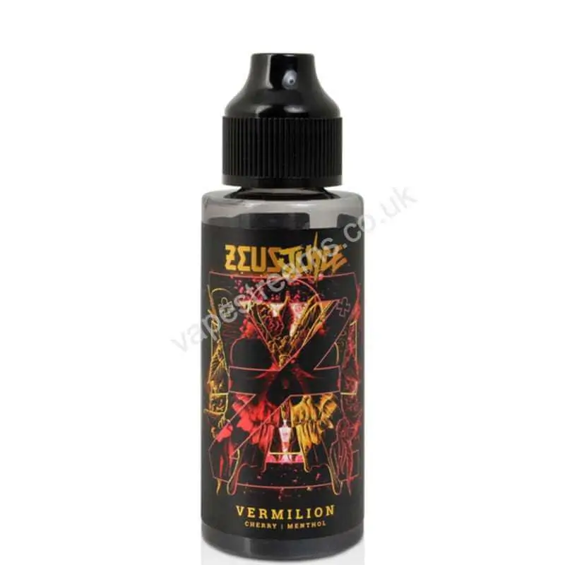 Vermilion 100ml E-Liquid Shortfill by Zeus Juice
