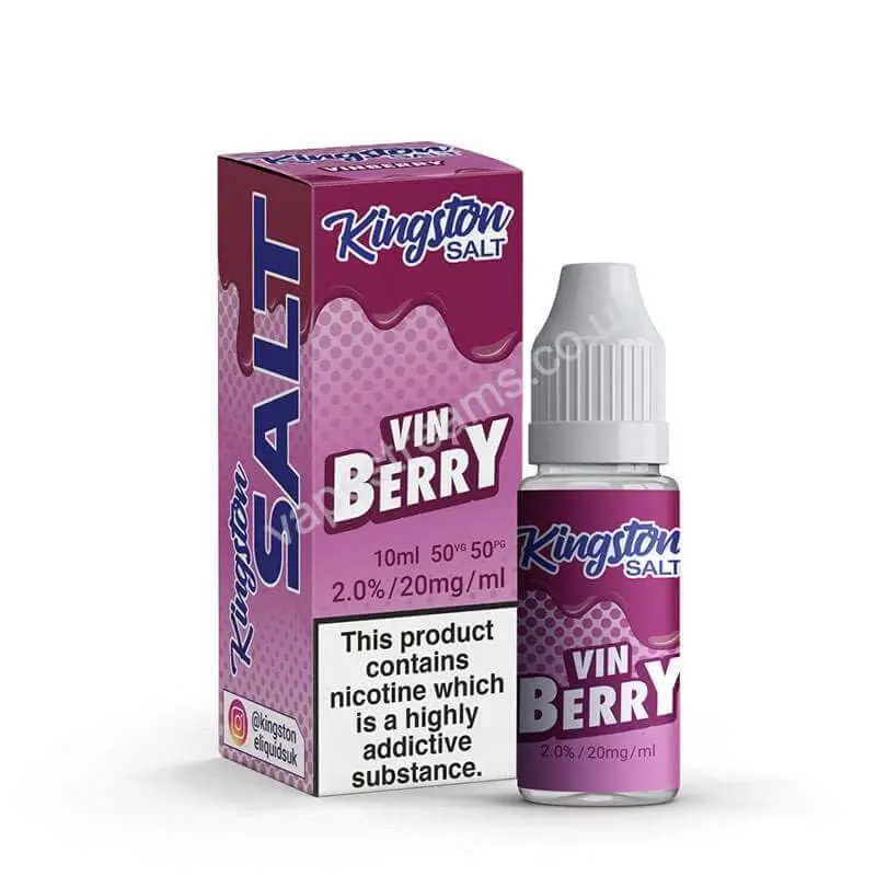 Vinberry Nic Salt E-Liquid by Kingston Salt