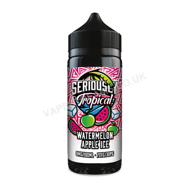Watermelon Apple Ice E-Liquid Shortfill by Doozy Seriously Tropical