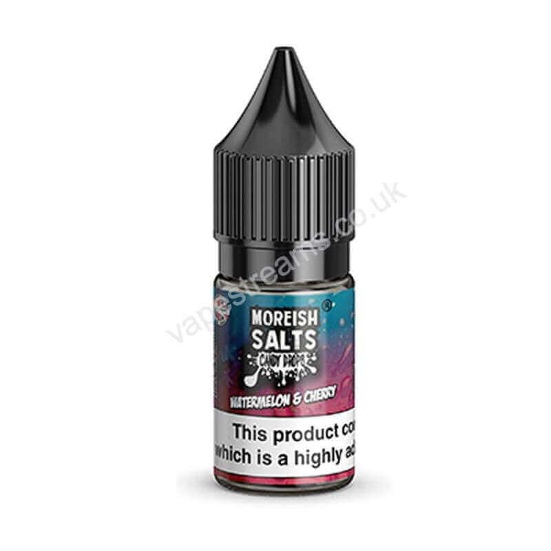 Watermelon &amp; Cherry Candy Drops Nicotine Salt e-Liquid by Moreish Salts