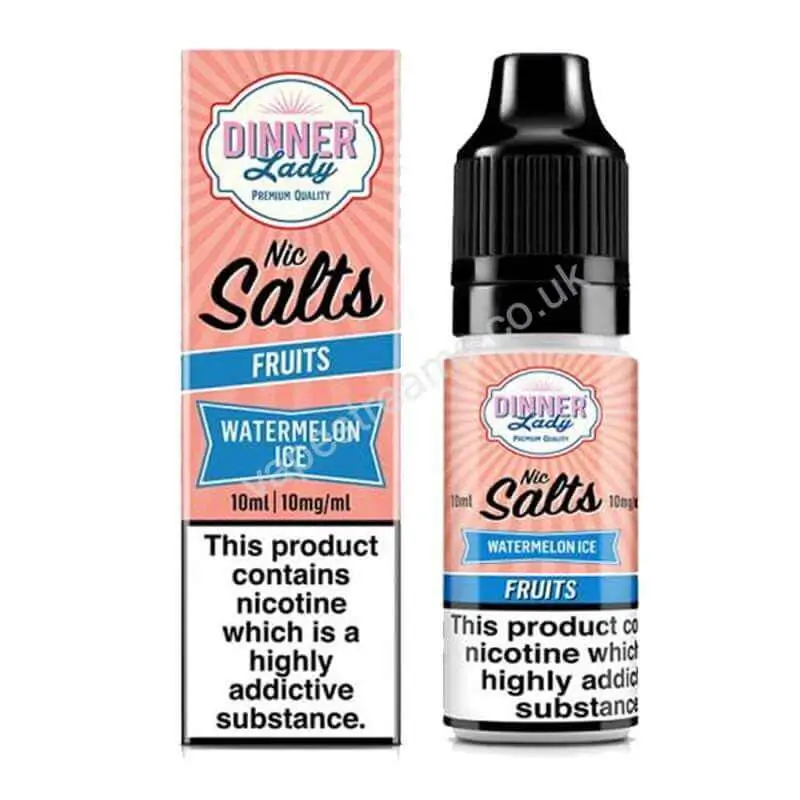Dinner Lady Watermelon Ice Nic Salt E-Liquid