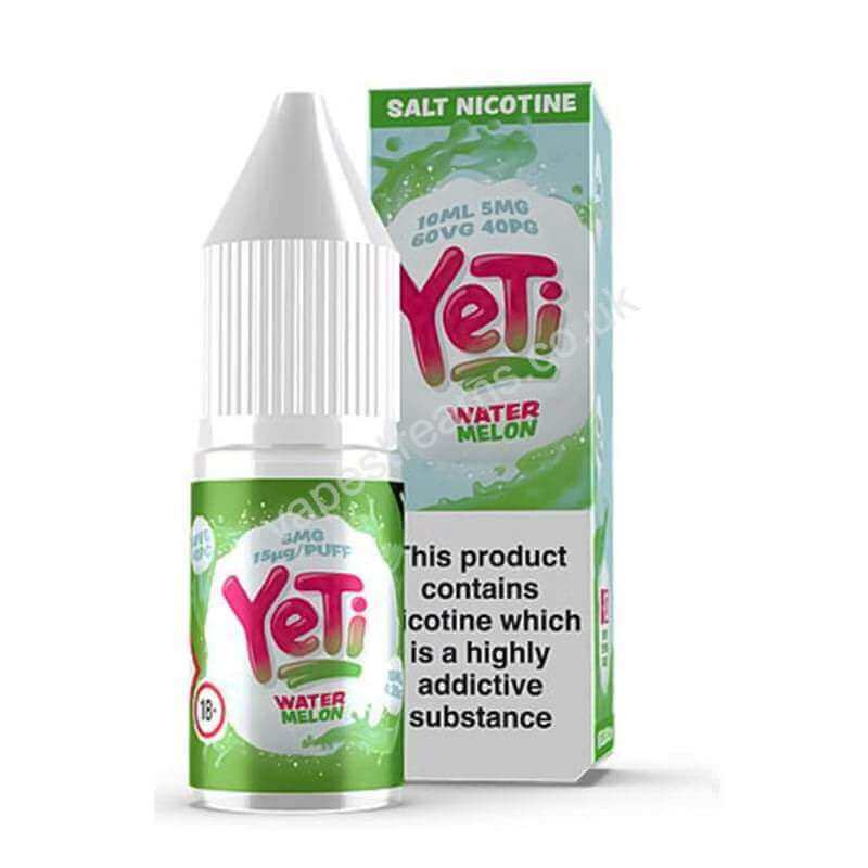 Watermelon Nicotine Salt E-Liquid by YeTi Salts