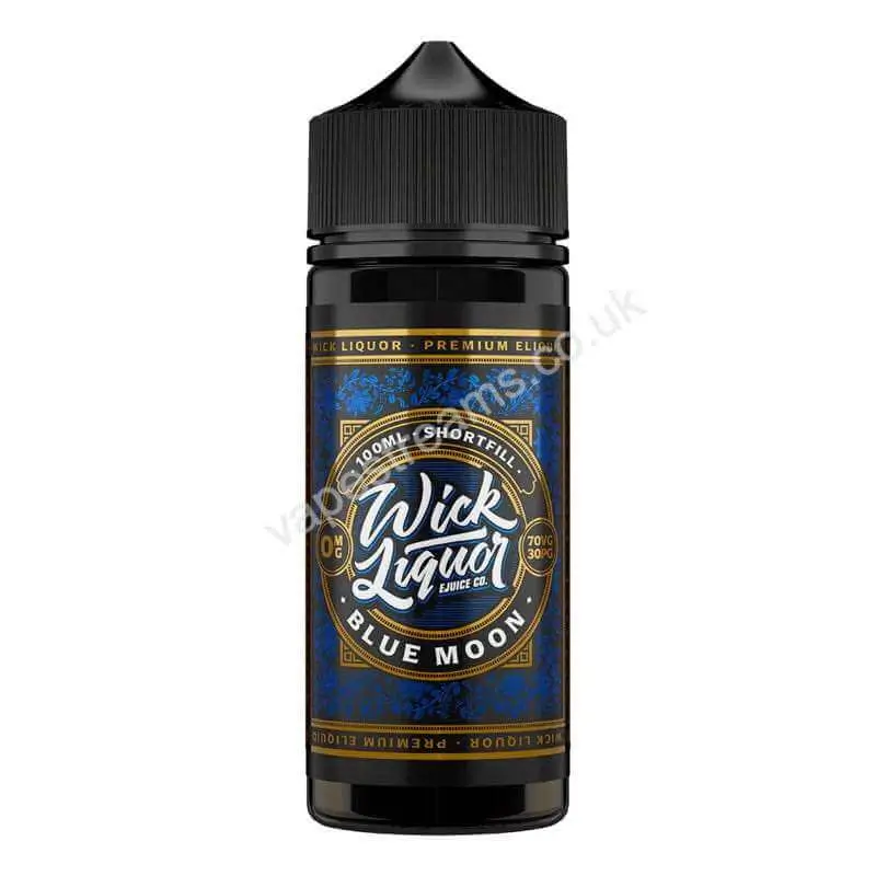 Wick Liquor Blue Moon 100ml E-Liquid Shortfill