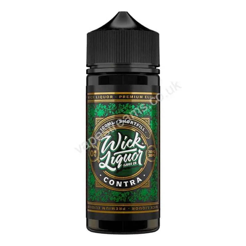 Wick Liquor Contra 100ml E-Liquid Shortfill