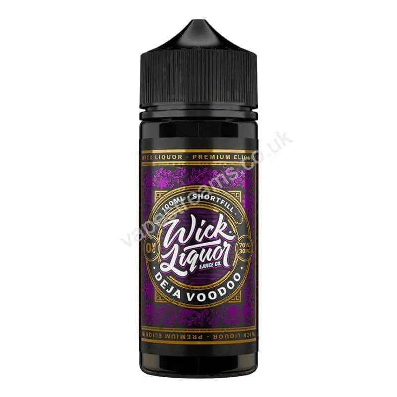 Wick Liquor Deja Voodoo 100ml E-Liquid Shortfil