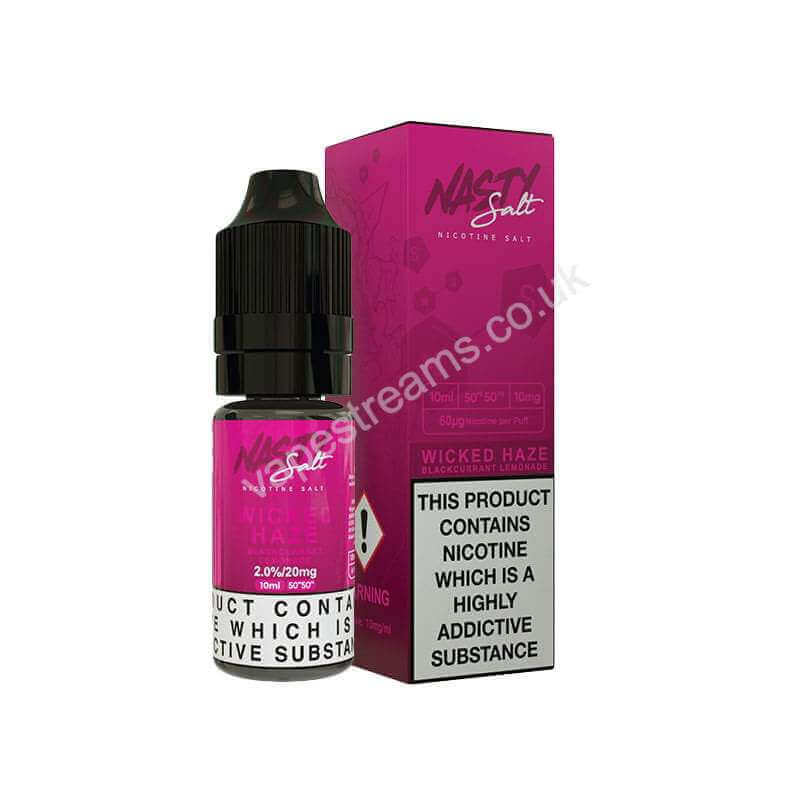 Wicked Haze Nicotine Salt E-Liquid by Nasty Salt