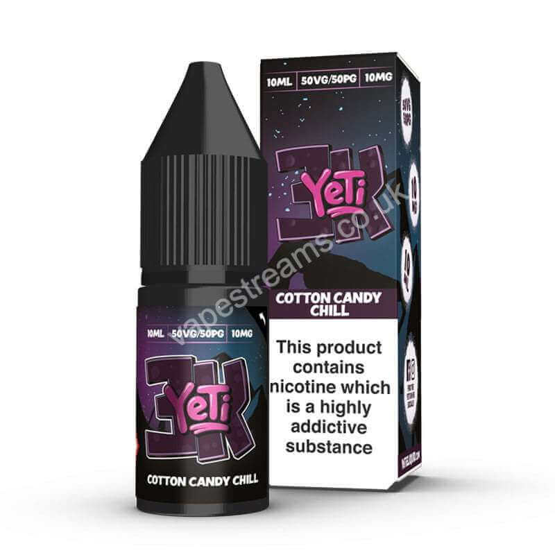 Yeti 3K Cotton Candy Chill Nic Salt E-Liquid