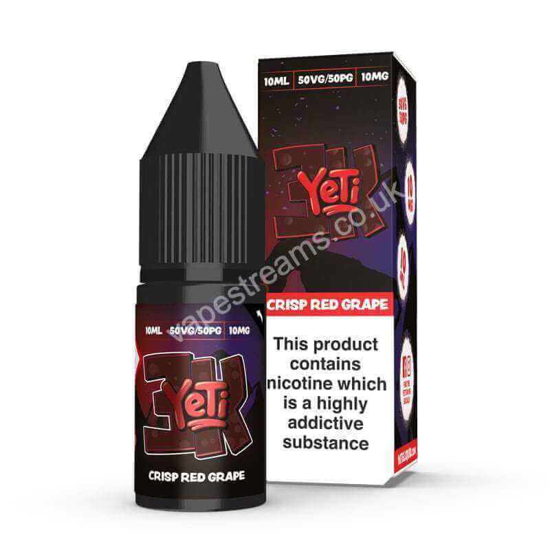 Yeti 3K Crisp Red Grape Nic Salt E-Liquid