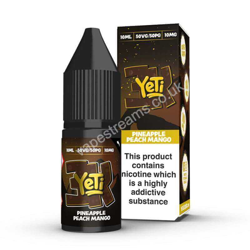 Yeti 3K Pineapple Peach Mango Nic Salt E-Liquid