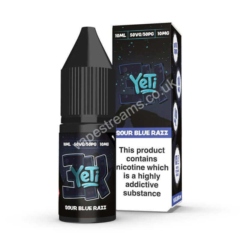 Yeti 3K Sour Blue Razz Nic Salt E-Liquid