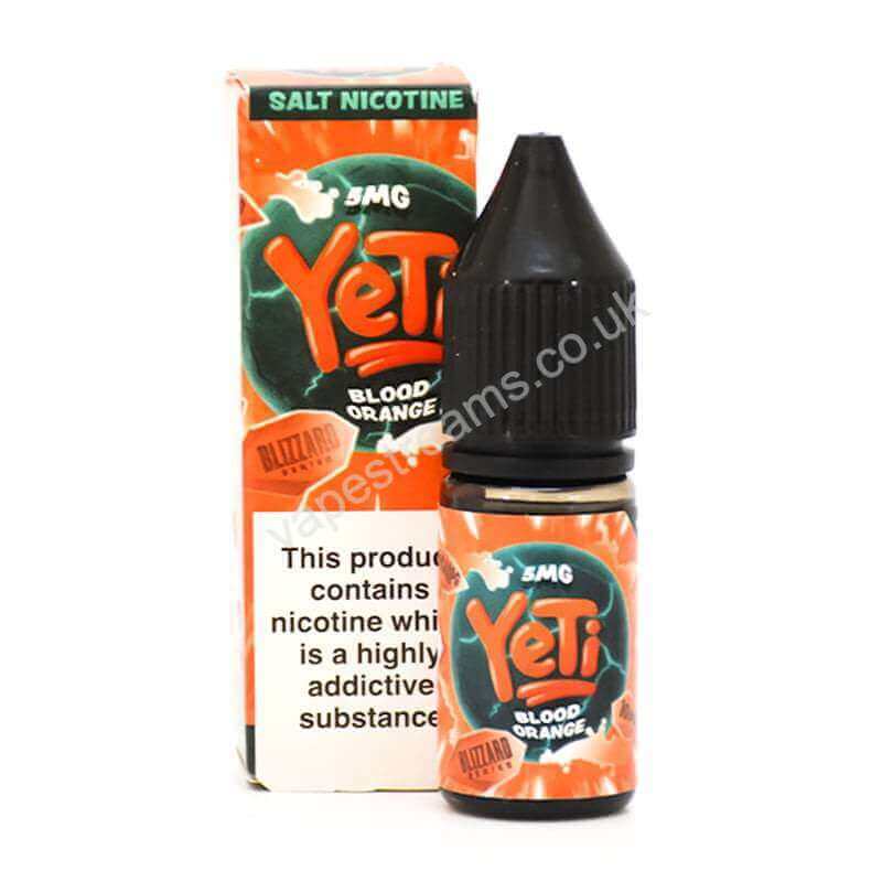 Yeti Blizzard Blood Orange Nicotine Salt E-Liquid