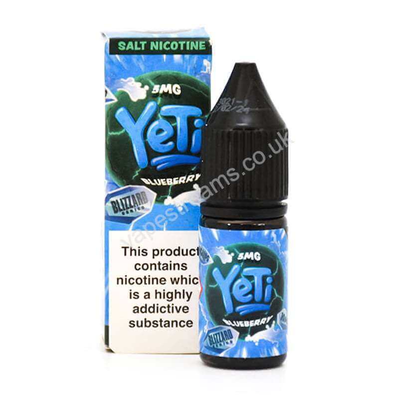 Yeti Blizzard Blueberry Nicotine Salt E-Liquid
