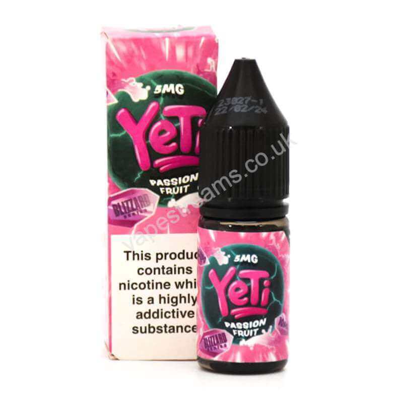 Yeti Blizzard Passion Fruit Nicotine Salt E-Liquid