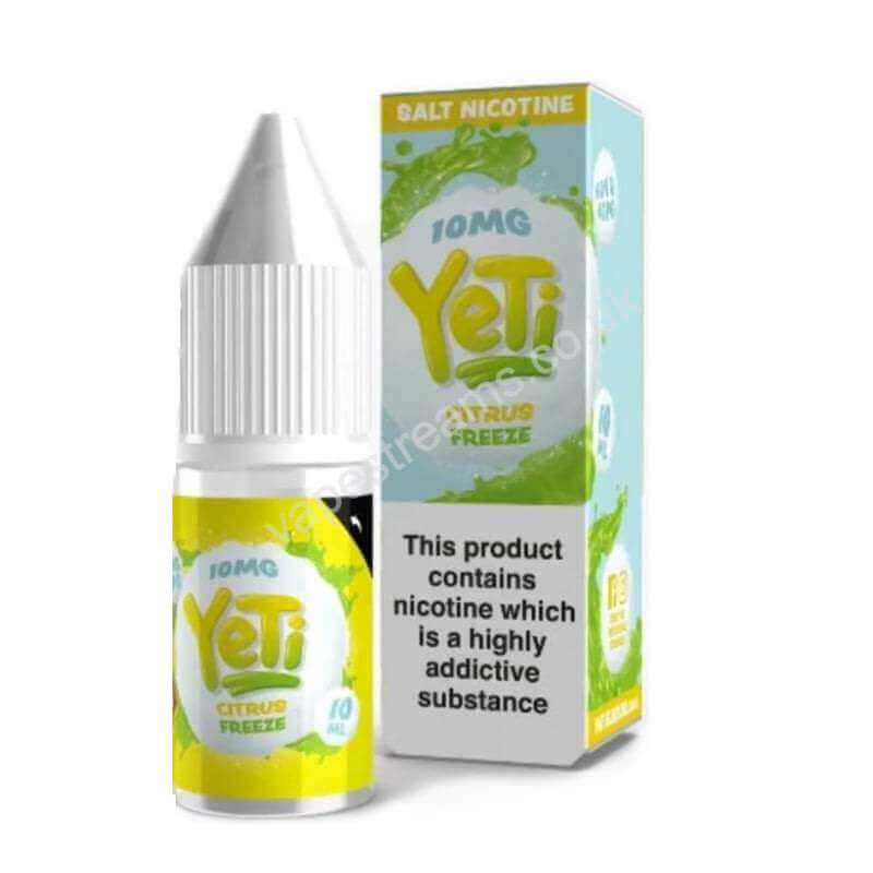 Yeti Citrus Freeze Nicotine Salt E-Liquid