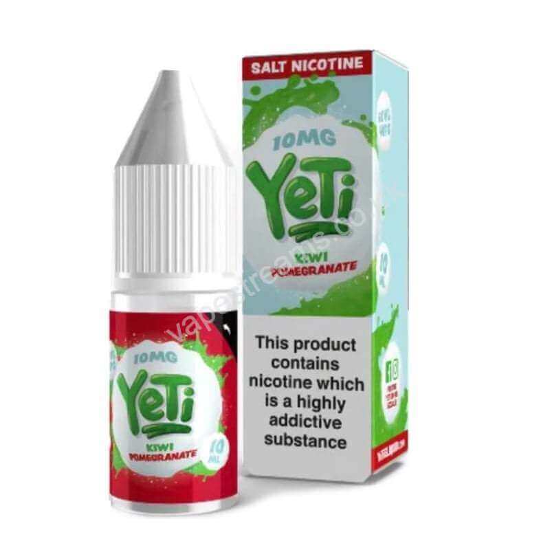 Yeti Kiwi Pomegranate Nicotine Salt E-Liquid