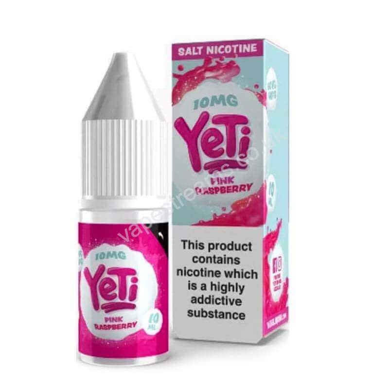 Yeti Pink Raspberry Nicotine Salt E-Liquid