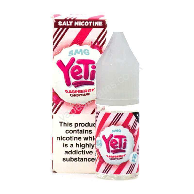 Yeti Raspberry Candy Cane Nicotine Salt E-Liquid