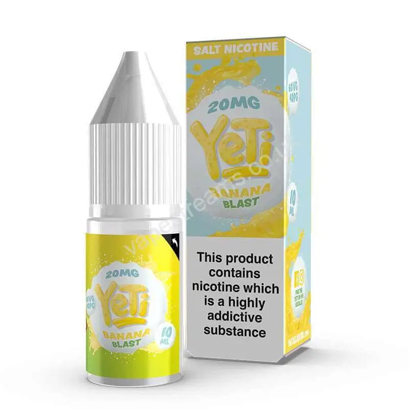 YeTi Salts Banana Blast Nicotine Salt E-Liquid