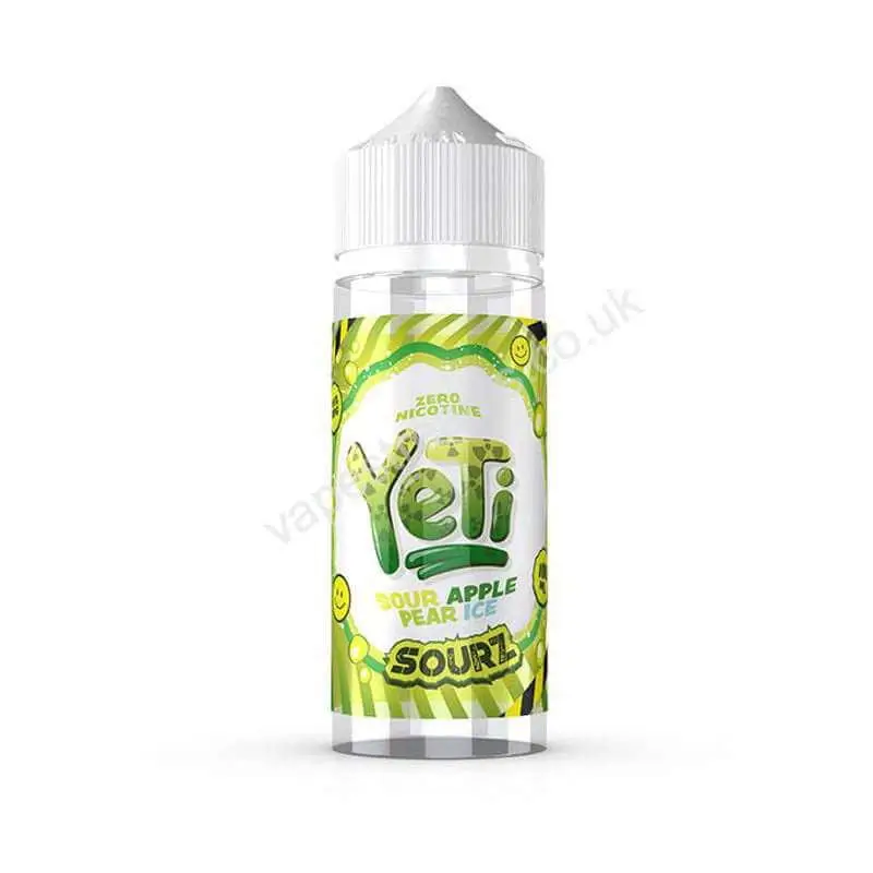 Yeti Sourz Sour Apple Pear Ice E-Liquid Shortfill