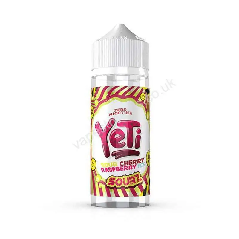 Yeti Sourz Sour Cherry Raspberry Ice E-Liquid Shortfill