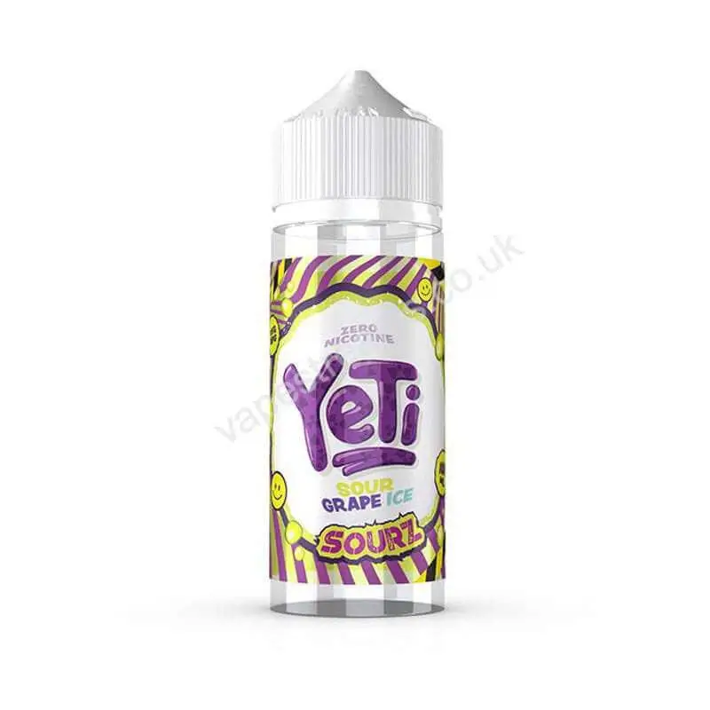 Yeti Sourz Sour Grape Ice E-Liquid Shortfill