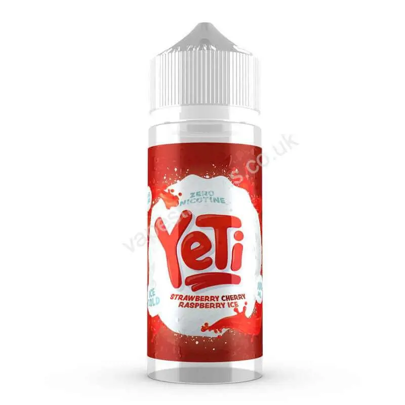 YeTi Strawberry Cherry Raspberry Ice E-Liquid Shortfill
