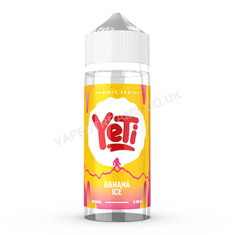 YeTi Summit Series Banana Ice E-Liquid Shortfill