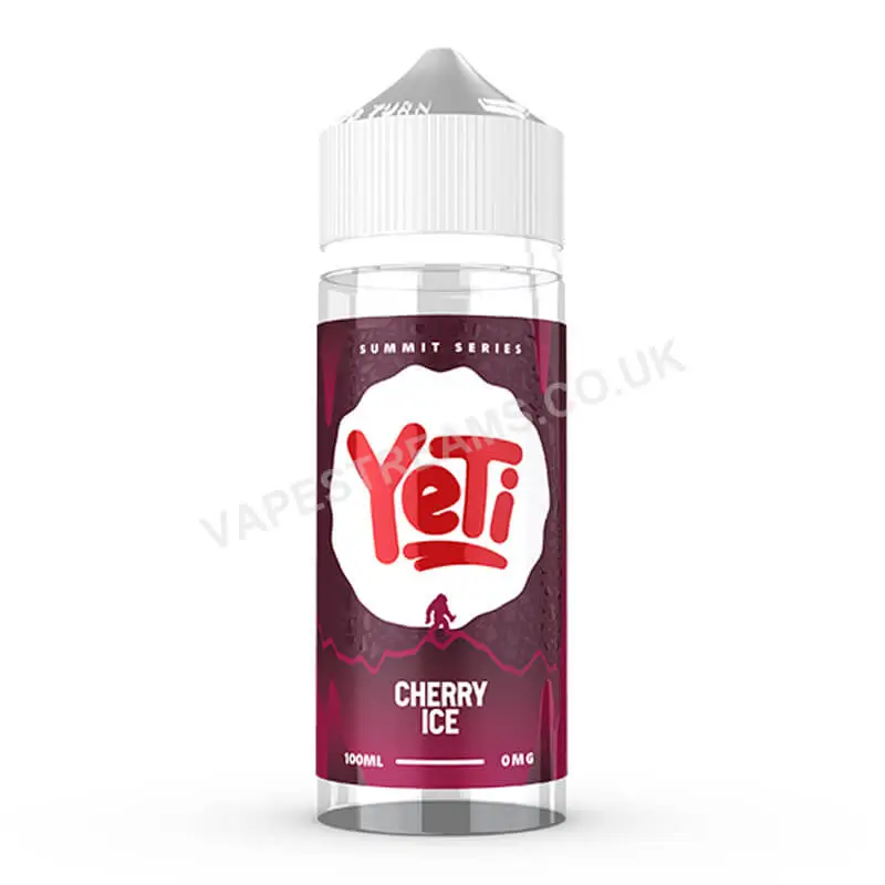 YeTi Summit Series Cherry Ice E-Liquid Shortfill