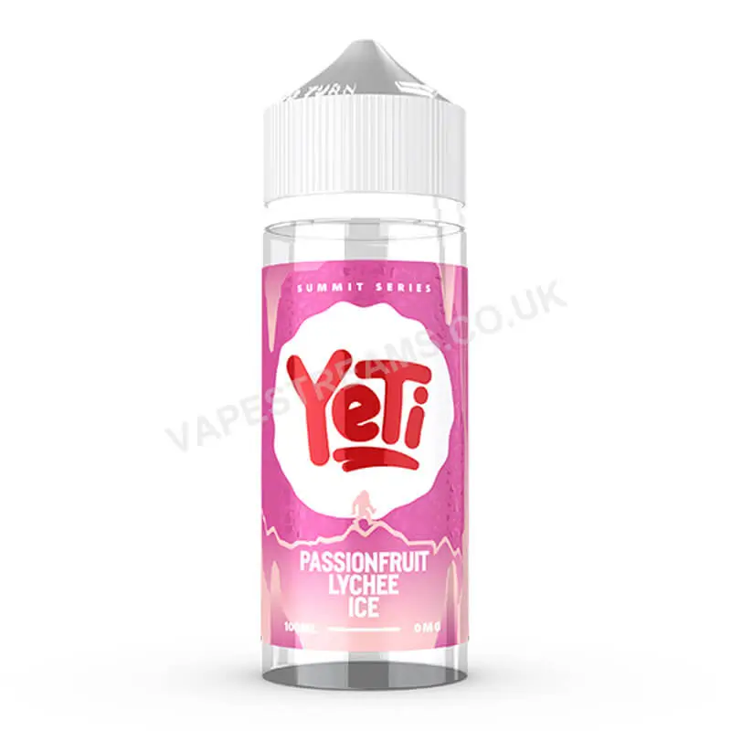 YeTi Summit Series Passionfruit Lychee Ice E-Liquid Shortfill