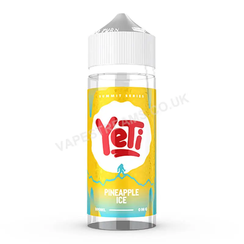 YeTi Summit Series Pineapple Ice E-Liquid Shortfill