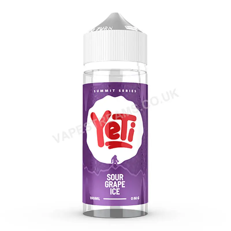 YeTi Summit Series Sour Grape Ice E-Liquid Shortfill