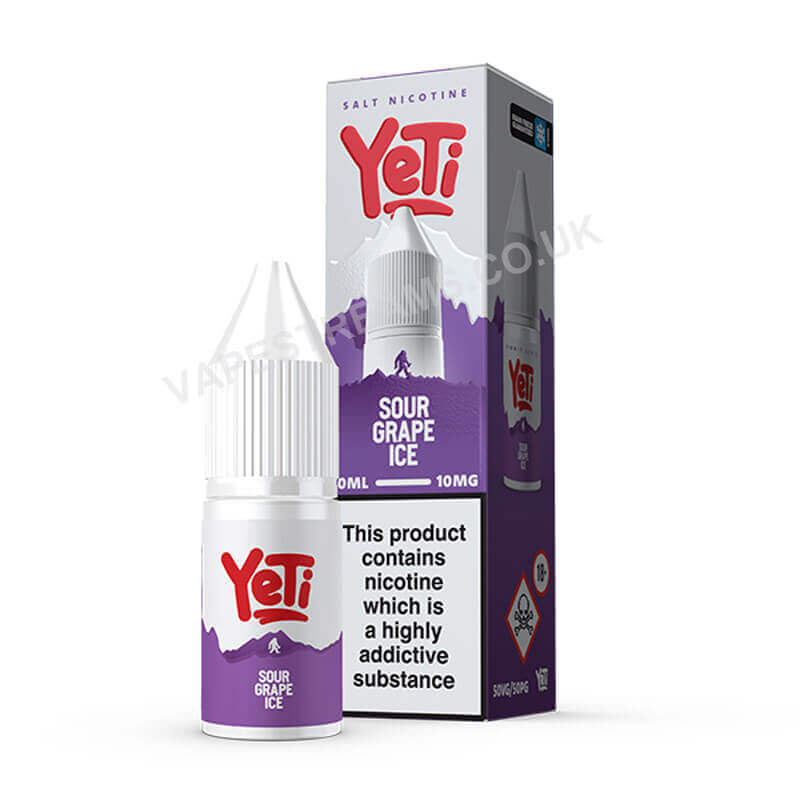 Yeti Summit Series Sour Grape Ice Nic Salt E-Liquid