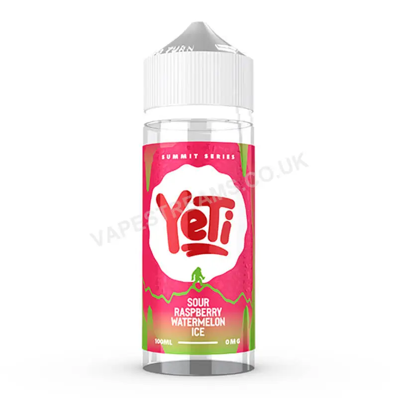 YeTi Summit Series Sour Raspberry Watermelon Ice E-Liquid Shortfill